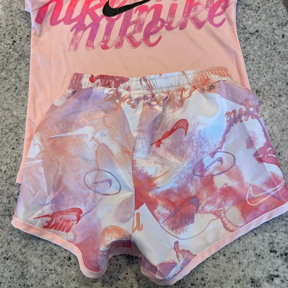 Nike outfit matching set little girl size 5 - Picture 7 of 7